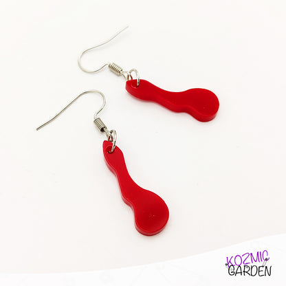 Blood Drop Earrings | For thirsty Creatures!