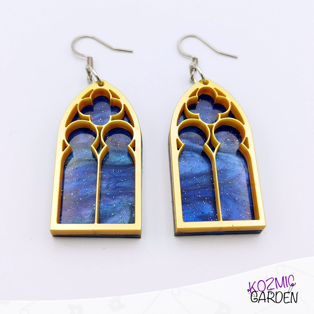 Gothic Window Earrings | Wear Gothic Architecture!