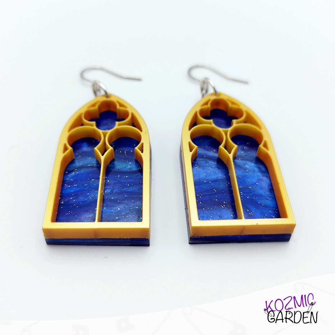 Gothic Window Earrings | Wear Gothic Architecture!