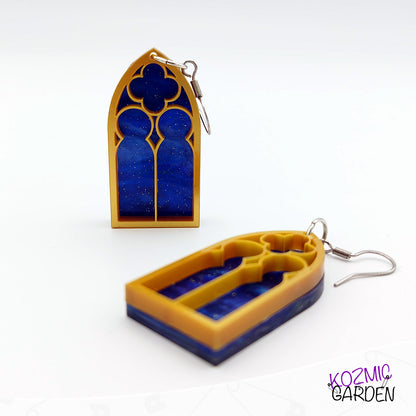 Gothic Window Earrings | Wear Gothic Architecture!