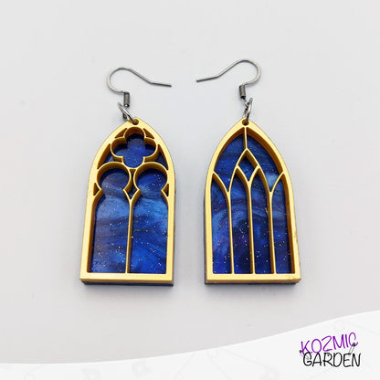 Gothic Window Earrings | Wear Gothic Architecture!