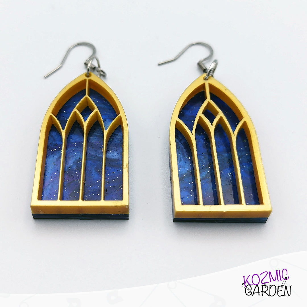 Gothic Window Earrings | Wear Gothic Architecture!