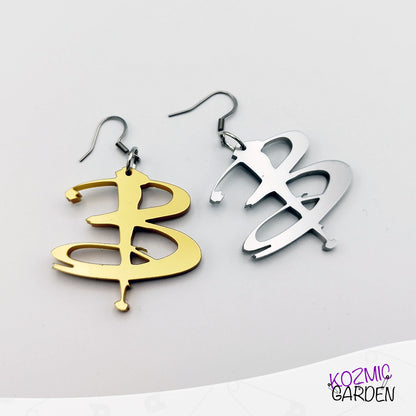 Buffy The Vampire Slayer Earrings | Fight Light a Woman!