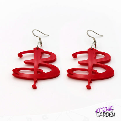 Buffy The Vampire Slayer Earrings | Fight Light a Woman!