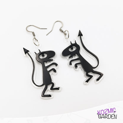 LUCI THE DEMON EARRINGS |  Do it, do it, do it!