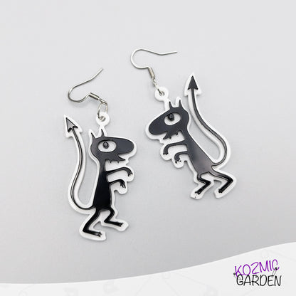 LUCI THE DEMON EARRINGS |  Do it, do it, do it!