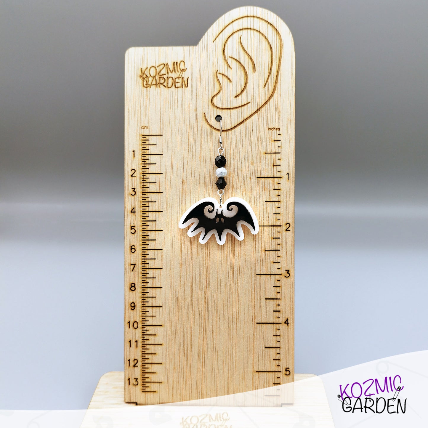 Tim Burton Style Bat Earrings | Cute and Quirky Little Bat!