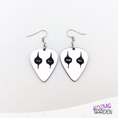 Alice Cooper Guitar Pick Earrings - Rock your look