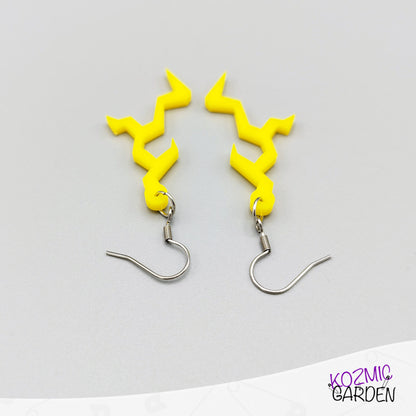 Lightning Bolt Earrings – Electrifying Earrings