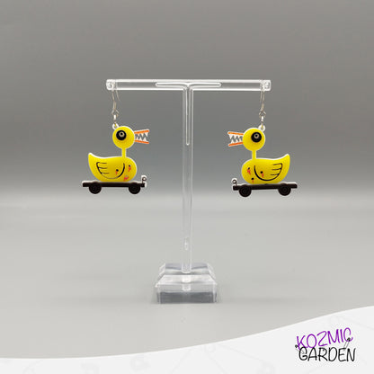 Evil Toy Duck Earrings | Nightmare Before Christmas