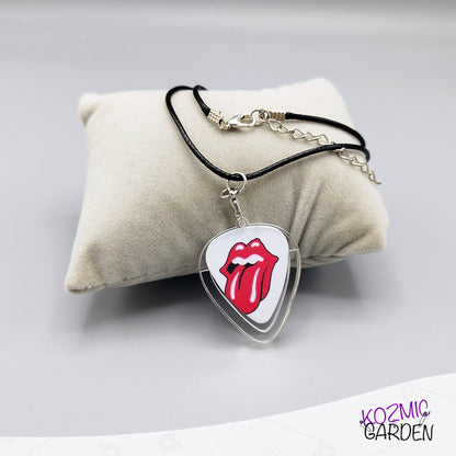 Transparent Guitar Pick Holder Pendant – Keep Your Picks Close in Style!