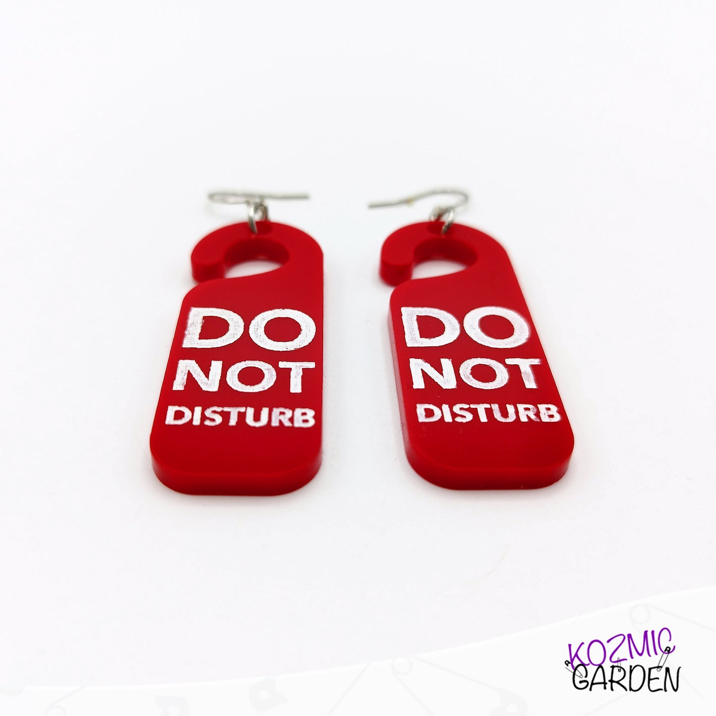 DO NOT DISTURB EARRINGS | Anti-social Style!