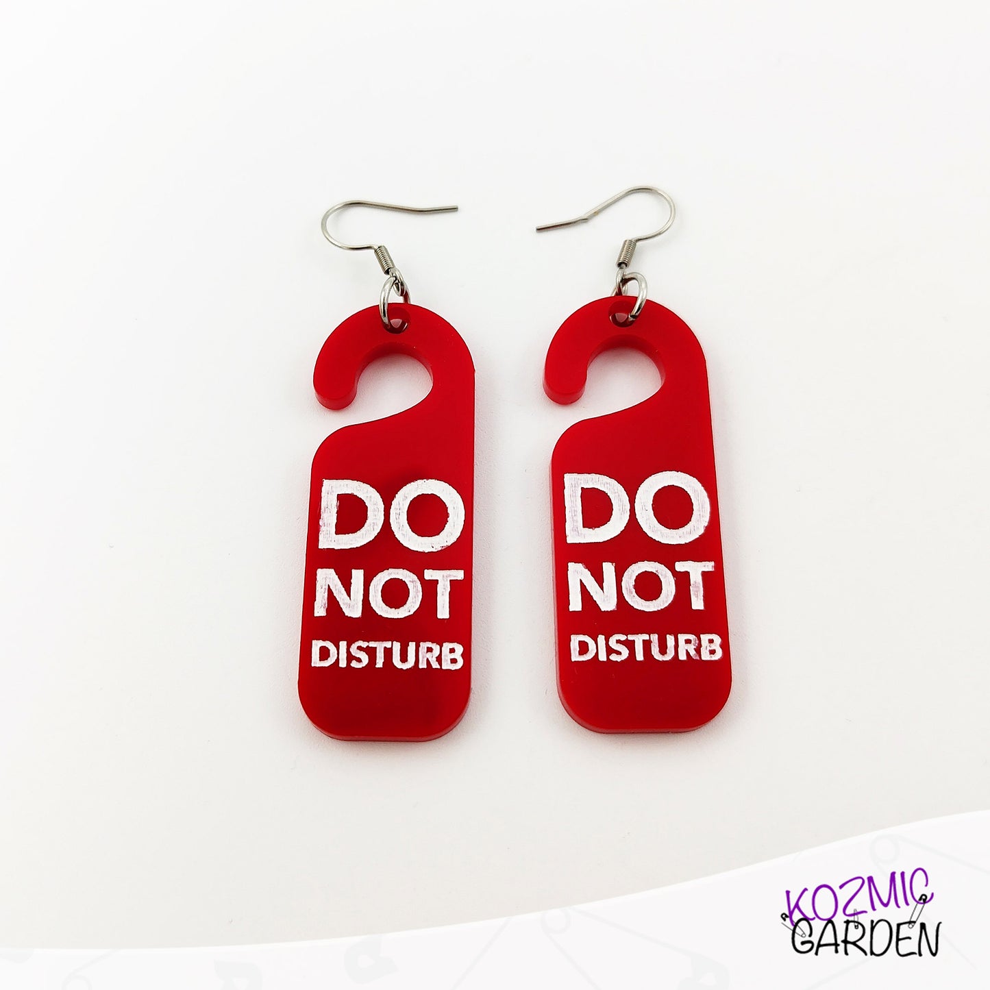 DO NOT DISTURB EARRINGS | Anti-social Style!