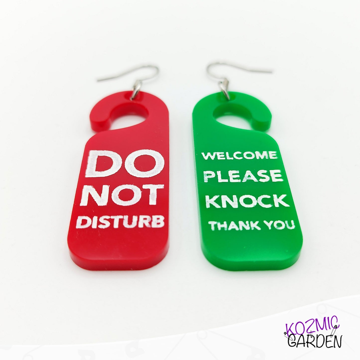 DO NOT DISTURB EARRINGS | Anti-social Style!