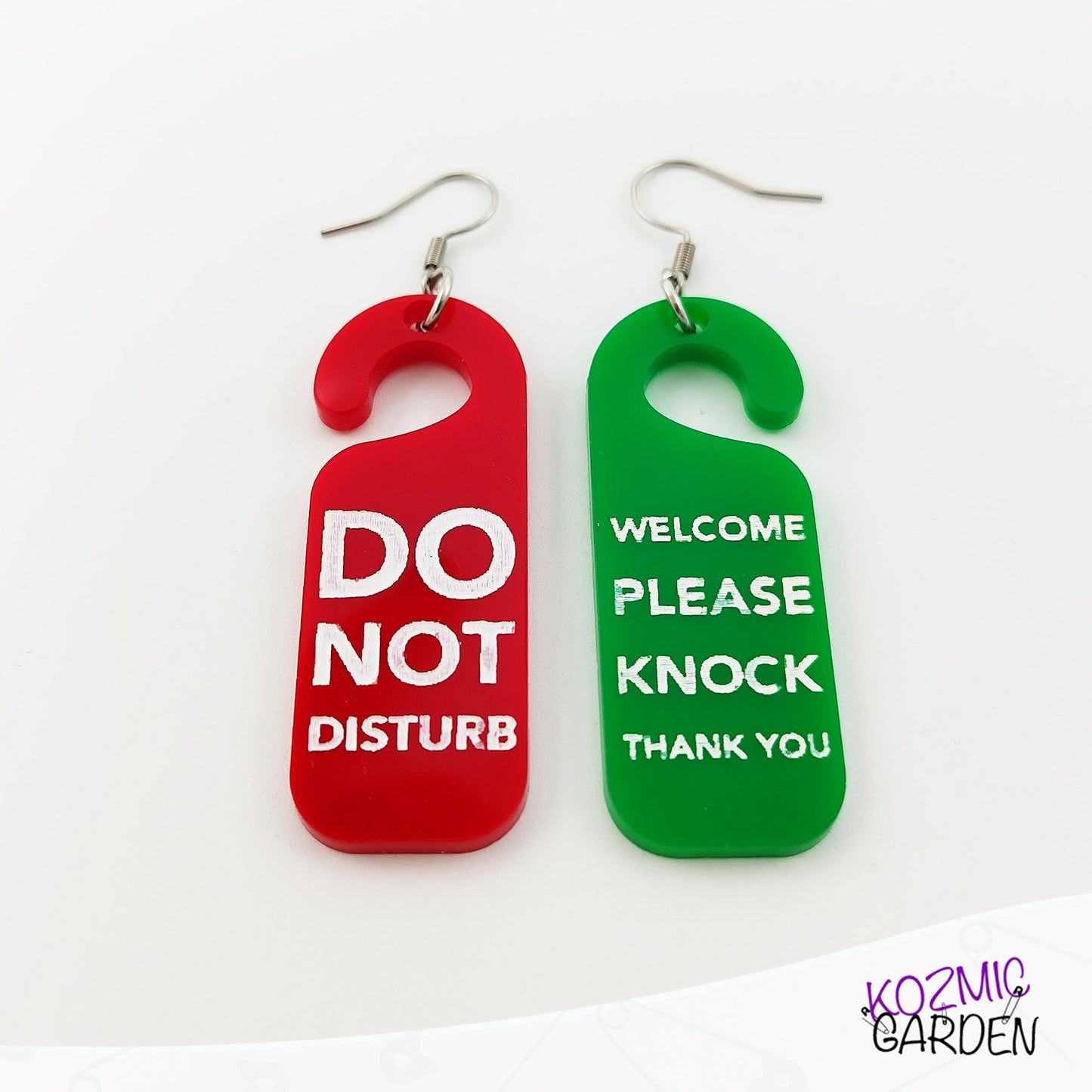 DO NOT DISTURB EARRINGS | Anti-social Style!