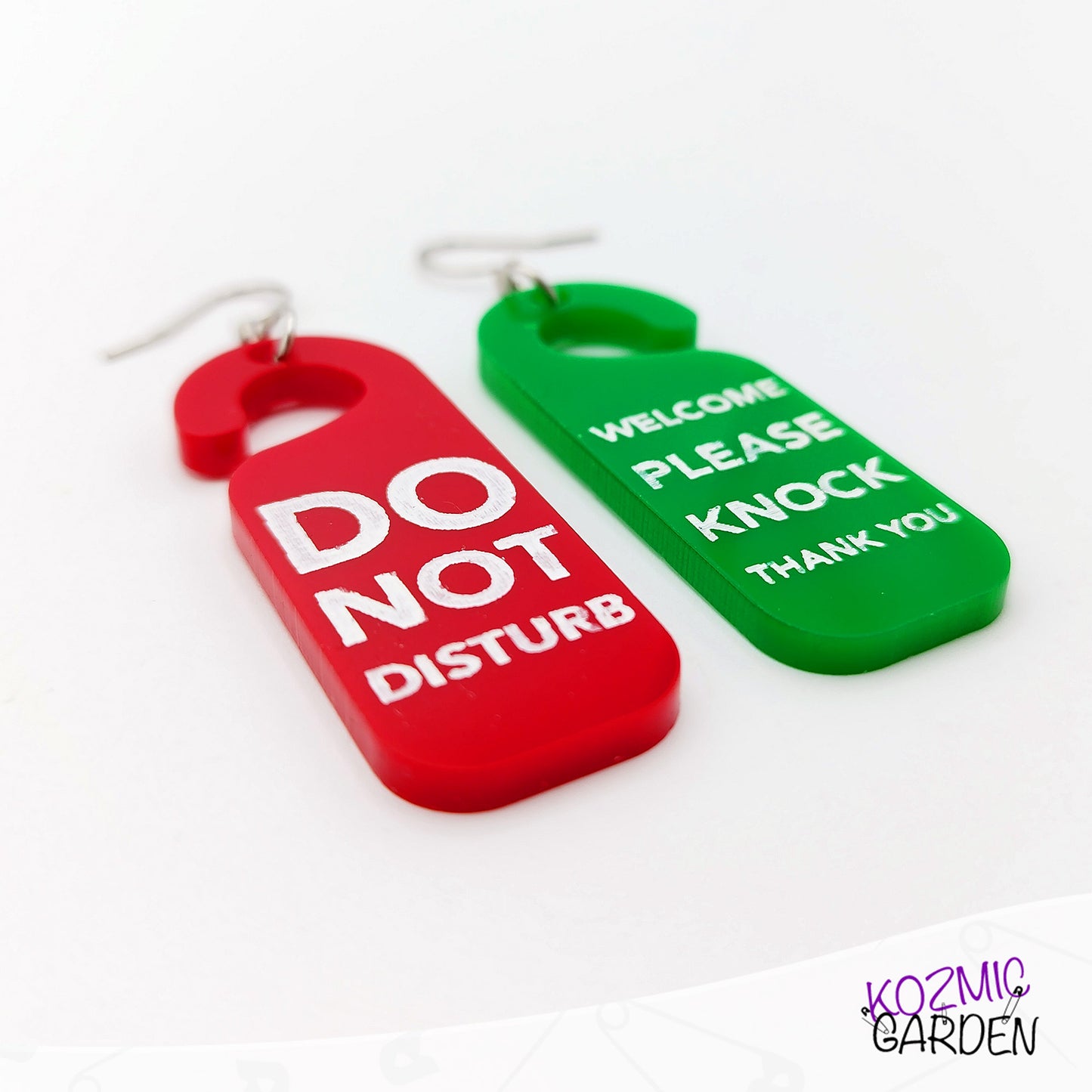 DO NOT DISTURB EARRINGS | Anti-social Style!