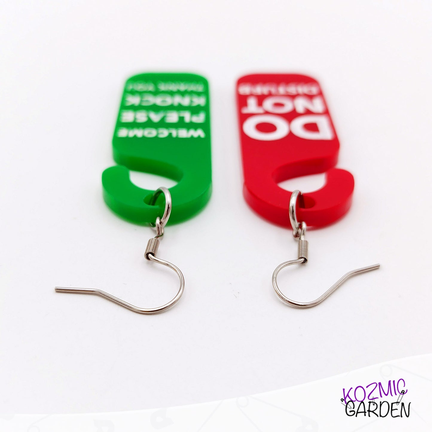 DO NOT DISTURB EARRINGS | Anti-social Style!
