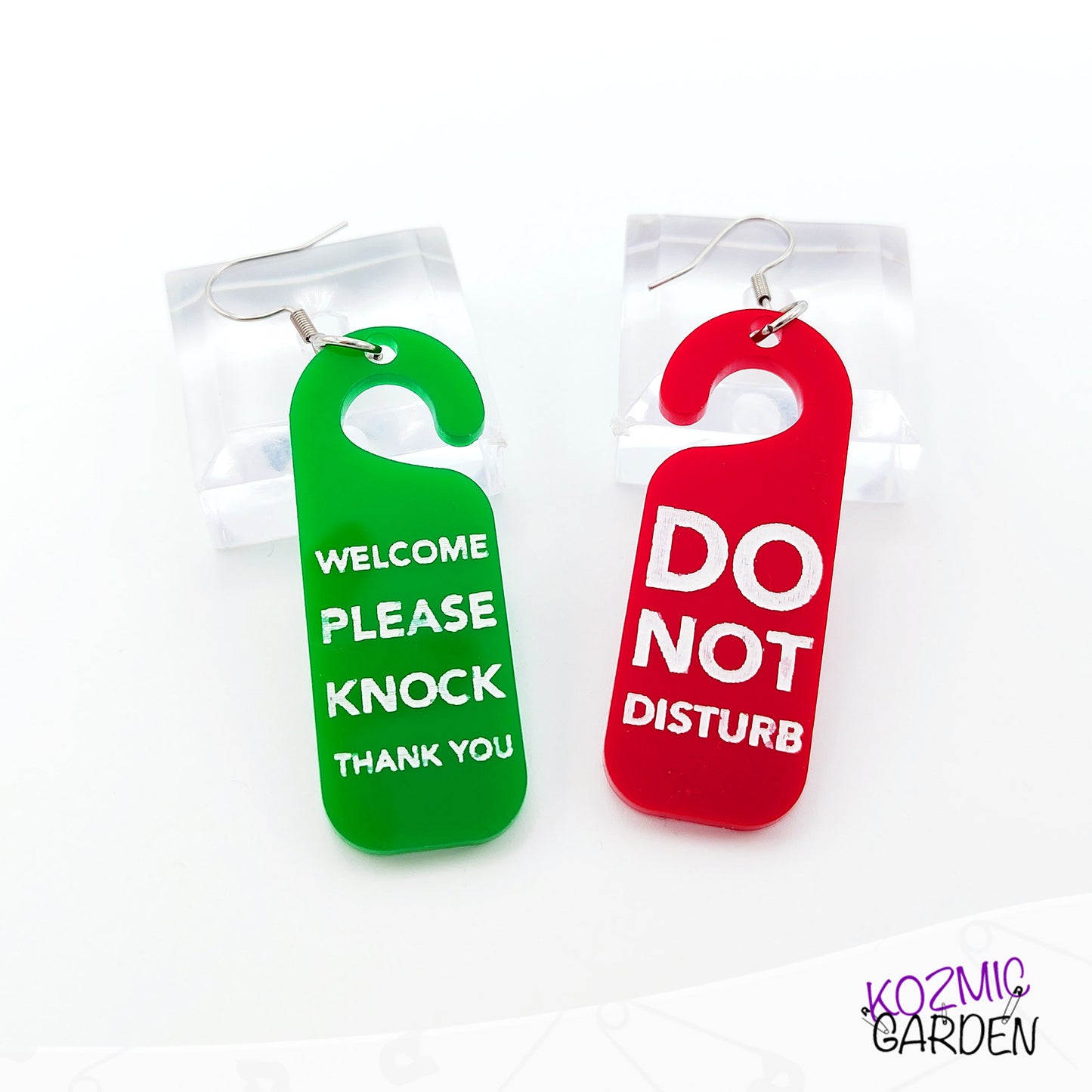 DO NOT DISTURB EARRINGS | Anti-social Style!