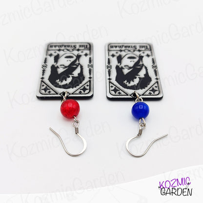 The "The Starman" Tarot Card Earrings –  David Bowie Unique Magic Card!