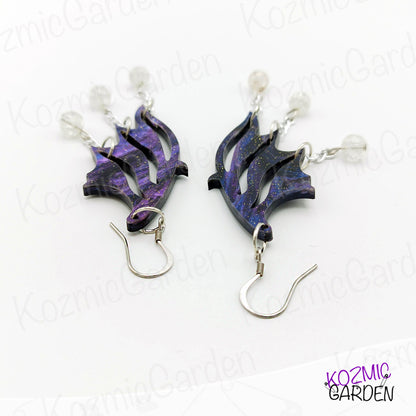 Fairy Wing Earrings – Be the Queen of Fairies with these!