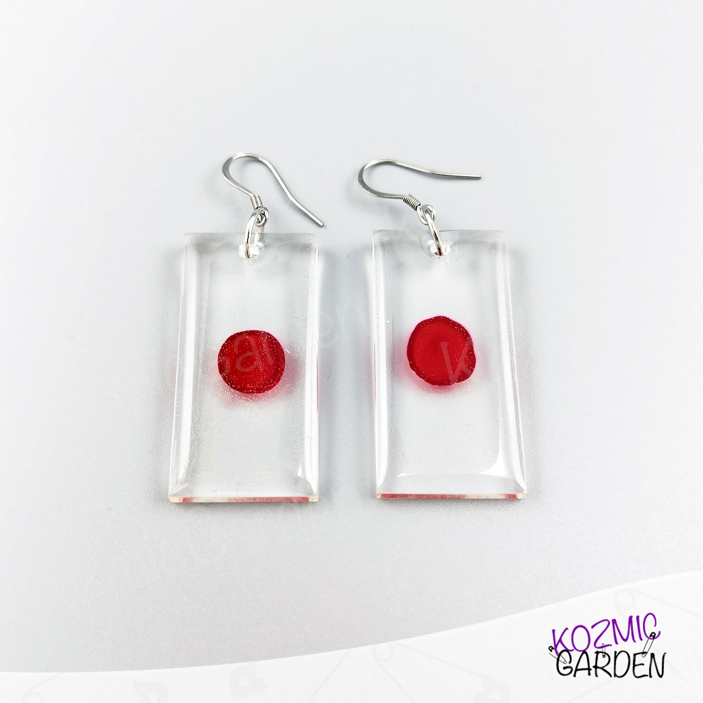 DEXTER'S BLOOD SLIDE EARRINGS | Sinister elegance awaits!