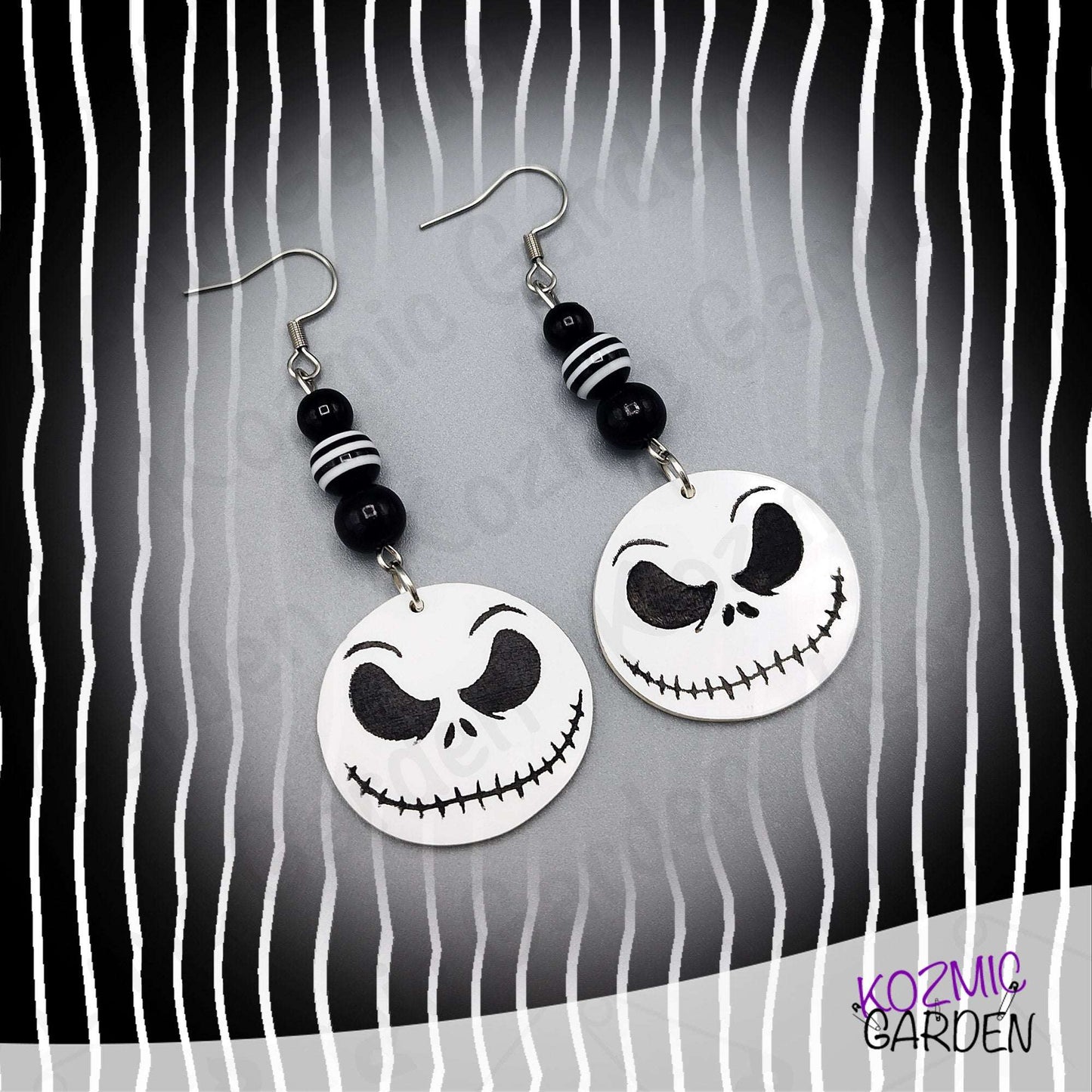 Jack Skellington Earrings – Get Ready for Halloween!
