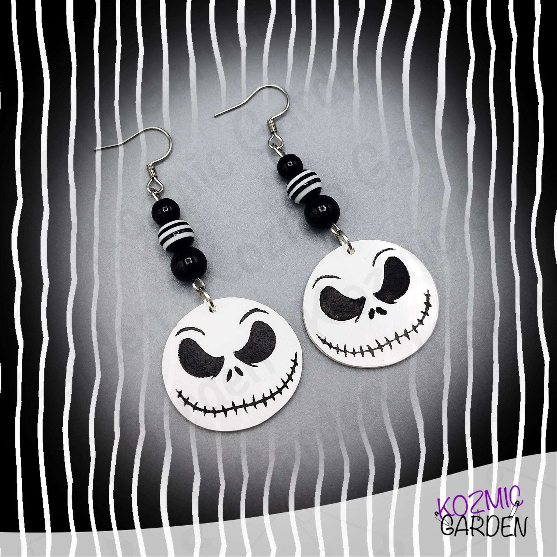 Jack Skellington Earrings – Get Ready for Halloween!