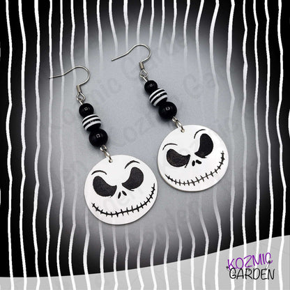 Jack Skellington Earrings – Get Ready for Halloween!
