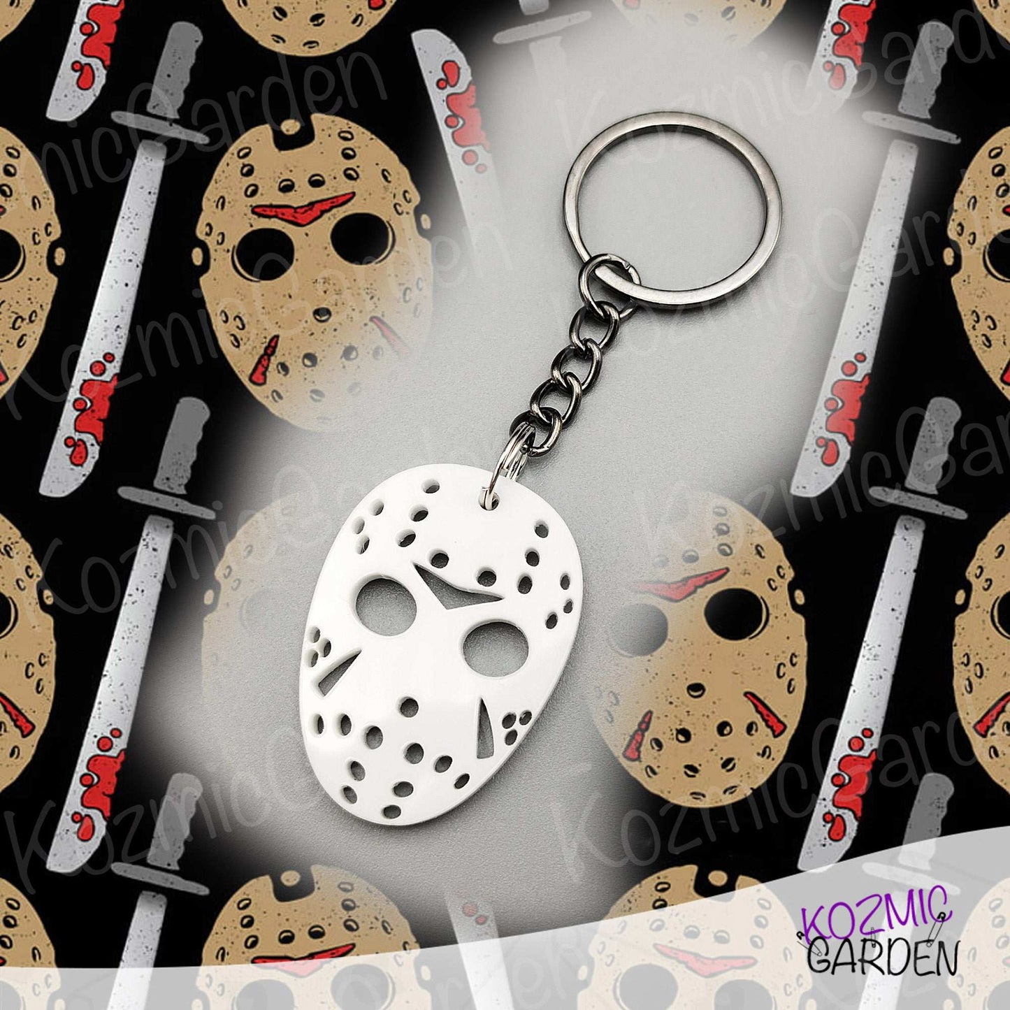 Jason Voorhees Mask Keychain – The keys to Crystal Lake!