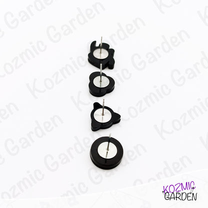 Led Zeppelin Inspired Stud Earrings