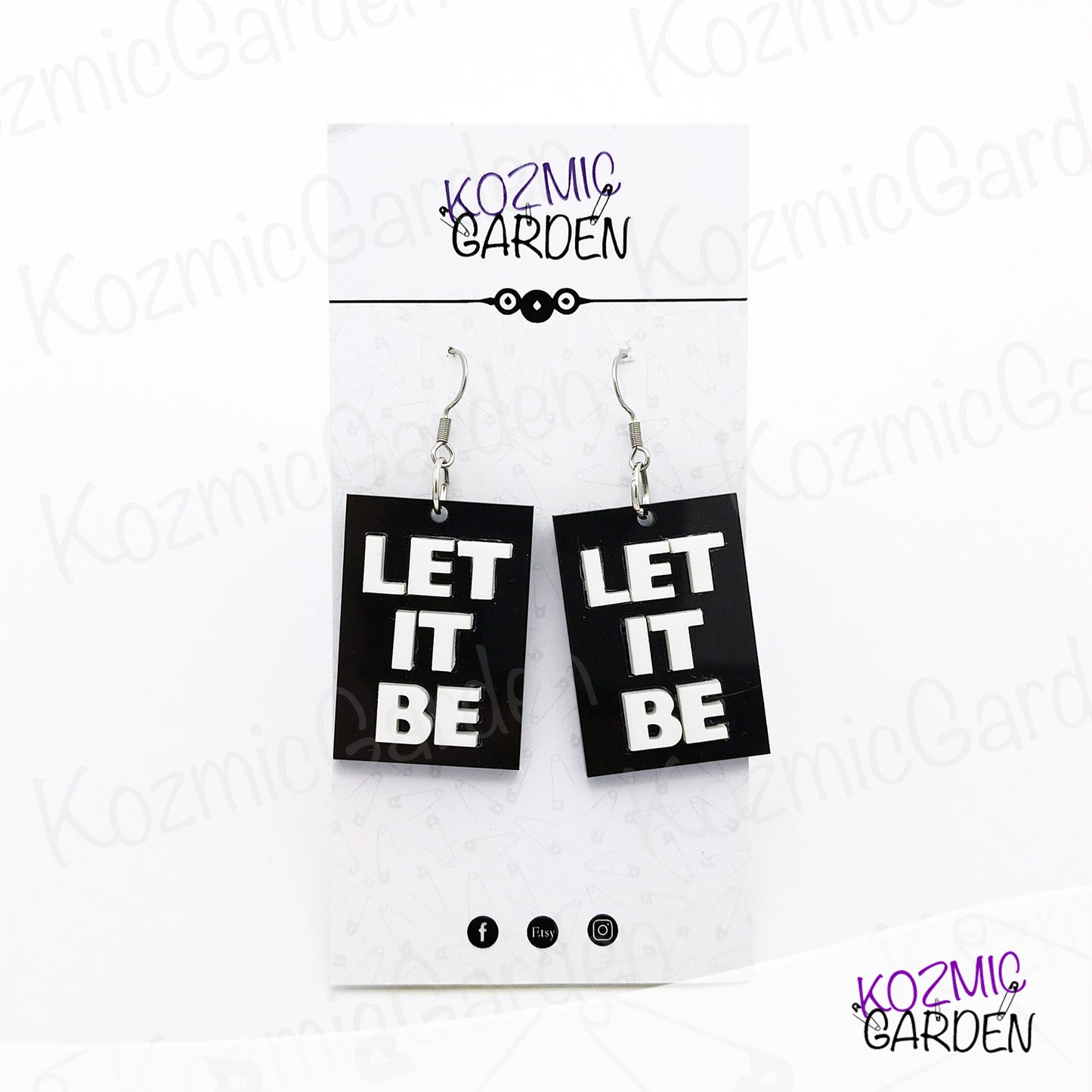 BEATLES "LET IT BE" EARRINGS |  Harmonize Your Style with The Beatles!