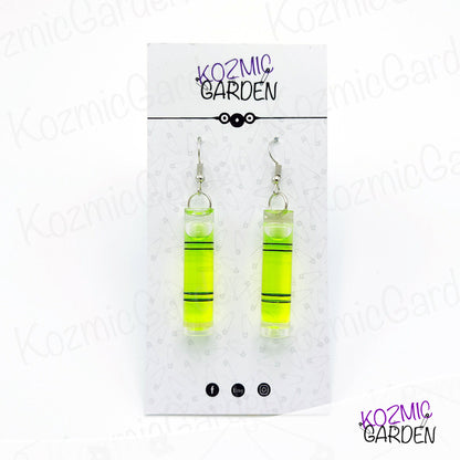 BUBBLE LEVEL EARRINGS | Pop into Style!