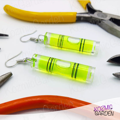 BUBBLE LEVEL EARRINGS | Pop into Style!