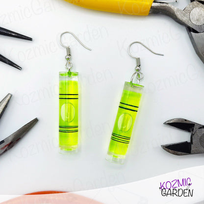 BUBBLE LEVEL EARRINGS | Pop into Style!