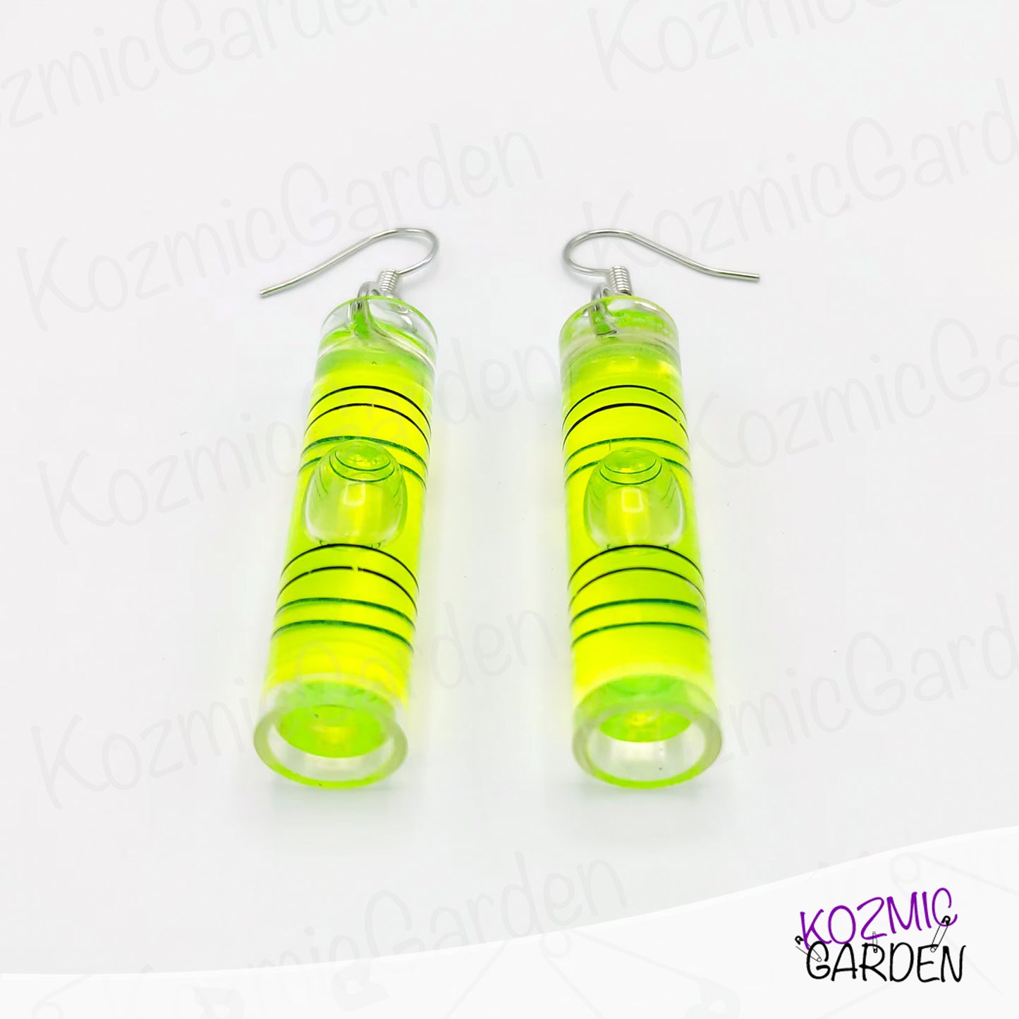 BUBBLE LEVEL EARRINGS | Pop into Style!