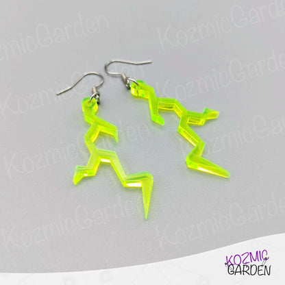 Lightning Bolt Earrings – Electrifying Earrings