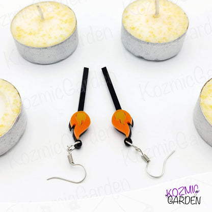 MATCHSTICK EARRINGS | You can't start a fire without a spark!