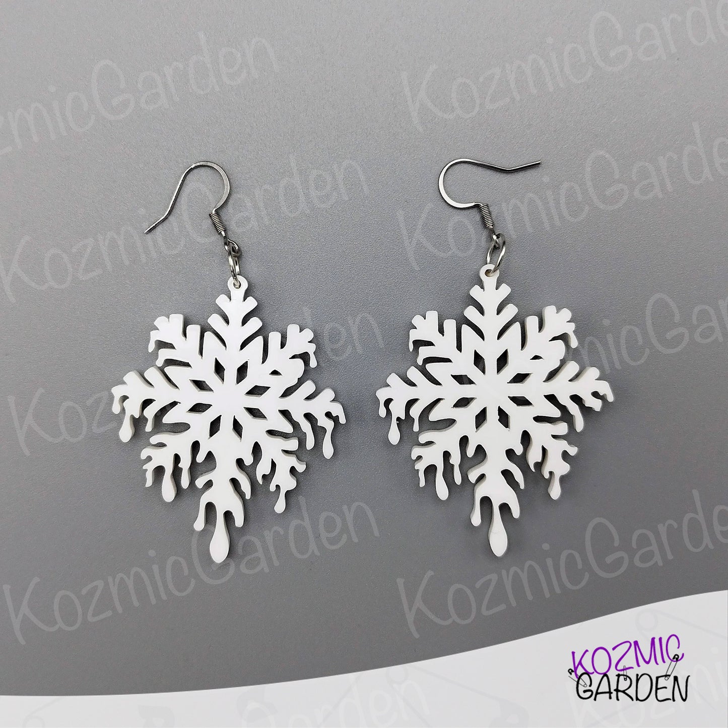 MELTING SNOWFLAKES EARRINGS | Snow or Blood? Which one will you choose? Muahaha