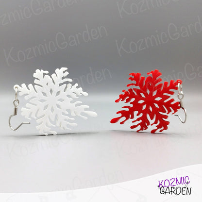 MELTING SNOWFLAKES EARRINGS | Snow or Blood? Which one will you choose? Muahaha