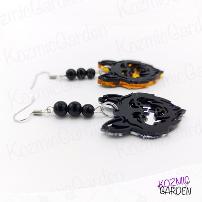 WOLF FACE EARRINGS | Evoke your Inner Wolf!