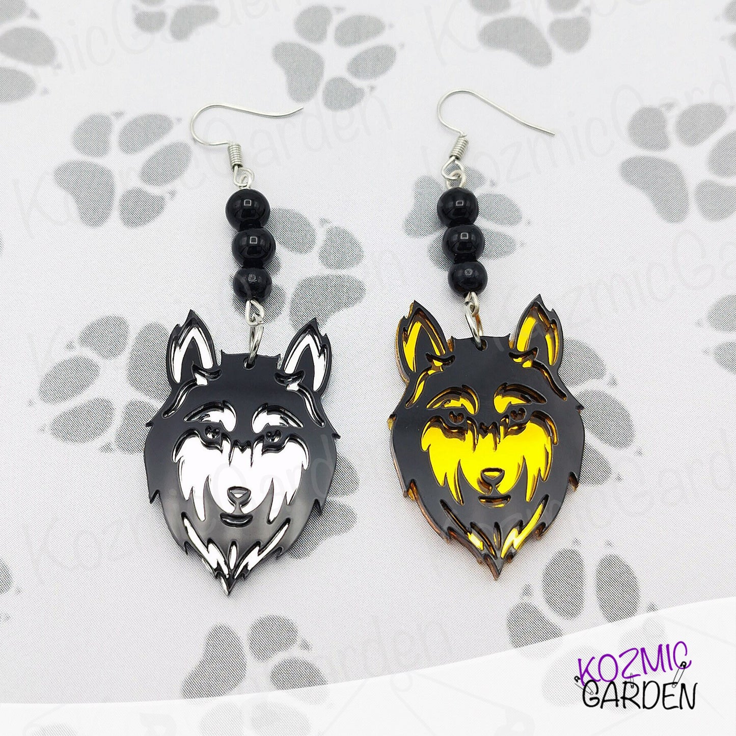 WOLF FACE EARRINGS | Evoke your Inner Wolf!