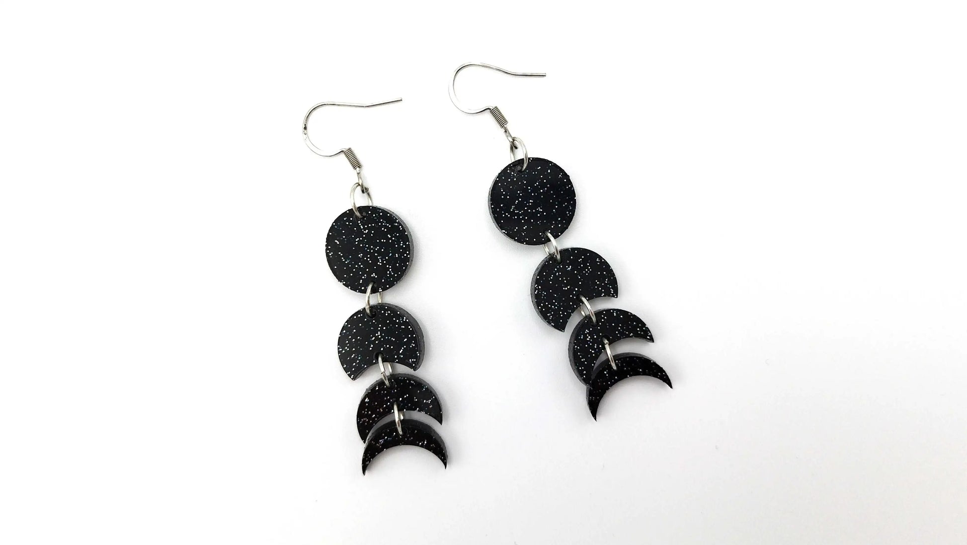 MOON PHASES EARRINGS - Kozmic Garden