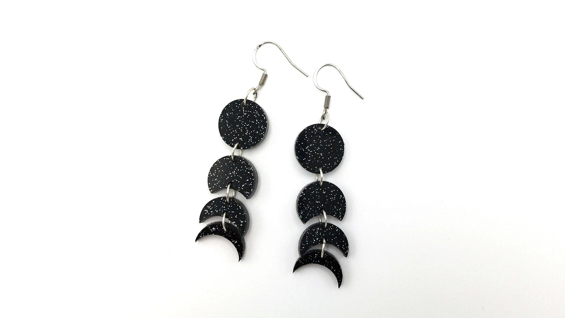 MOON PHASES EARRINGS - Kozmic Garden