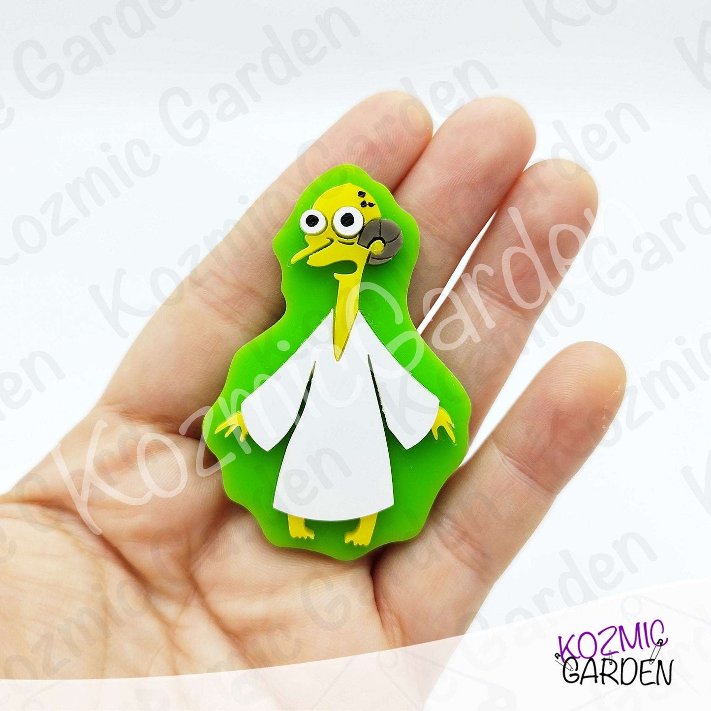 Inspired Alien Burns Pendant & Brooch Pin | This pendant will  "Bring You Love"