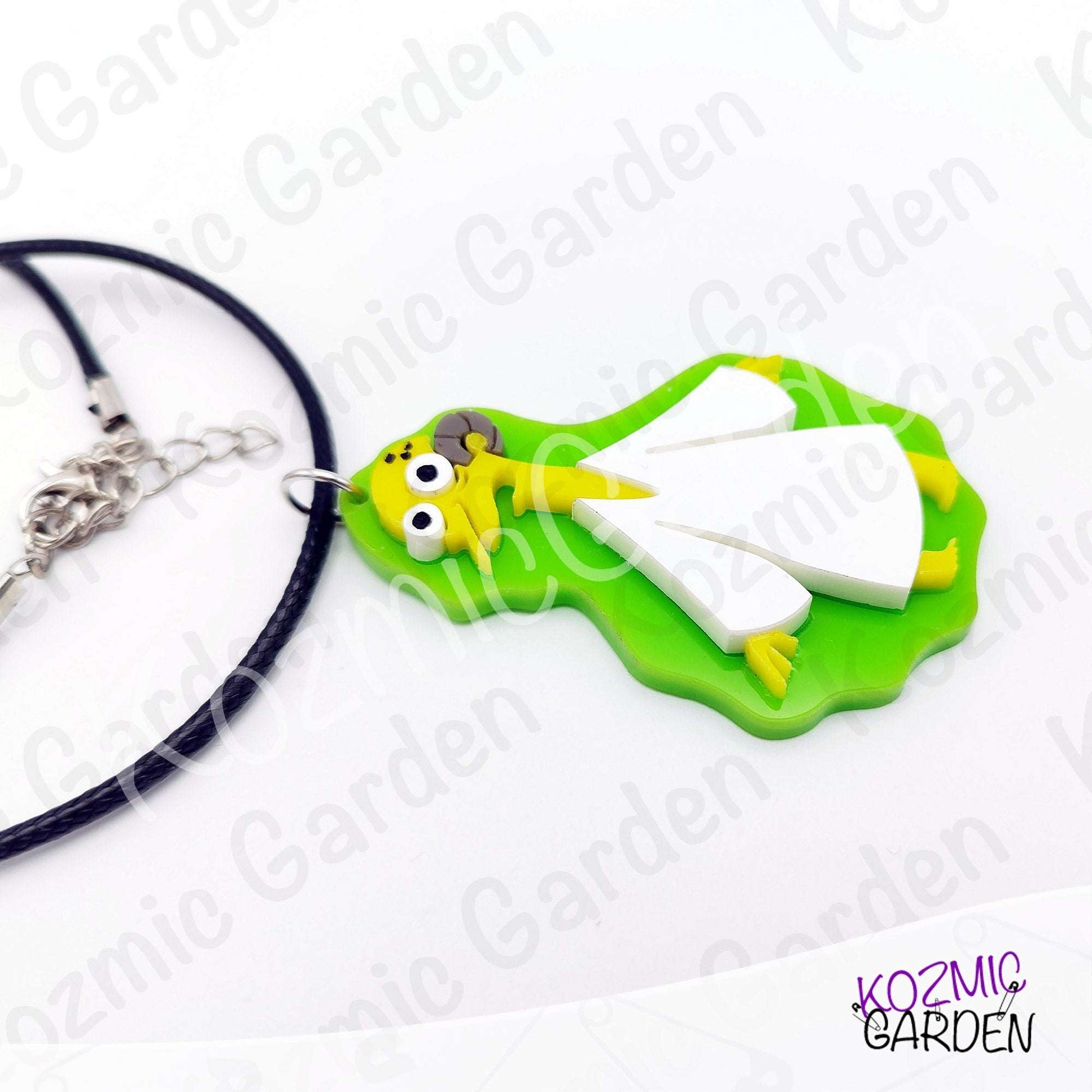 Inspired Alien Burns Pendant & Brooch Pin | This pendant will  "Bring You Love"