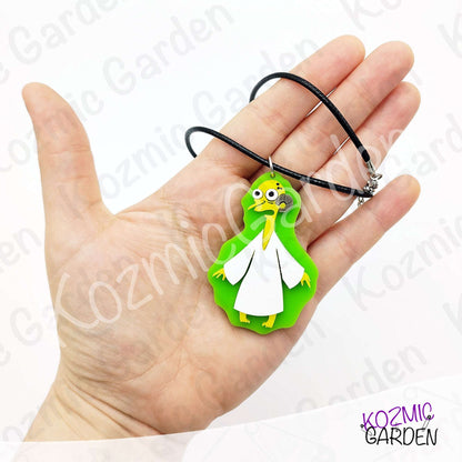 Inspired Alien Burns Pendant & Brooch Pin | This pendant will  "Bring You Love"