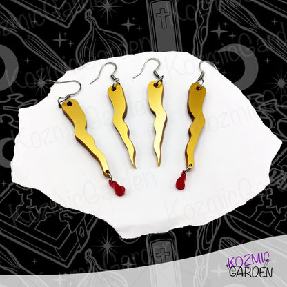 Mr. Pointy Stake Earrings | Buffy the Vampire Slayer weapon!