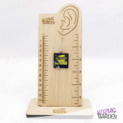 SID VICIOUS "NO FUTURE" EARRINGS - Embrace Punk Attitude!