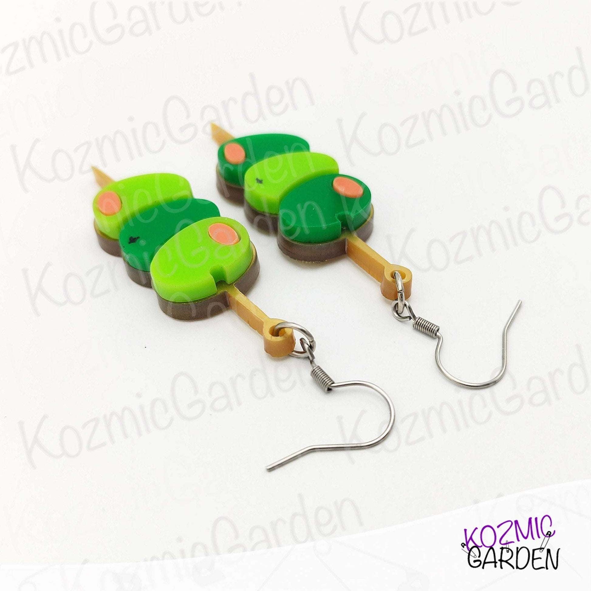 Three-Olive Toothpick Earrings – Fun Foodie Jewelry 🫒