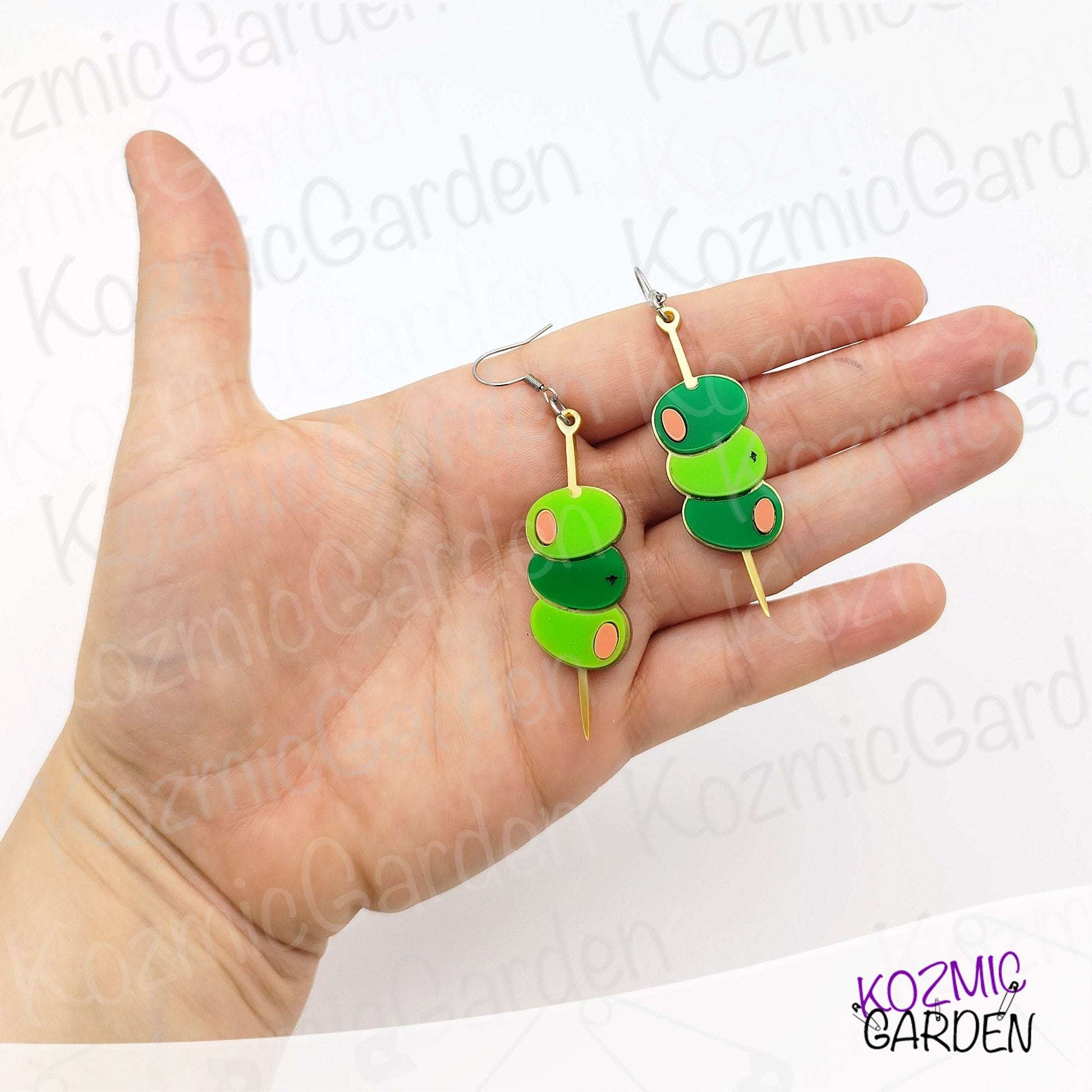 Three-Olive Toothpick Earrings – Fun Foodie Jewelry 🫒
